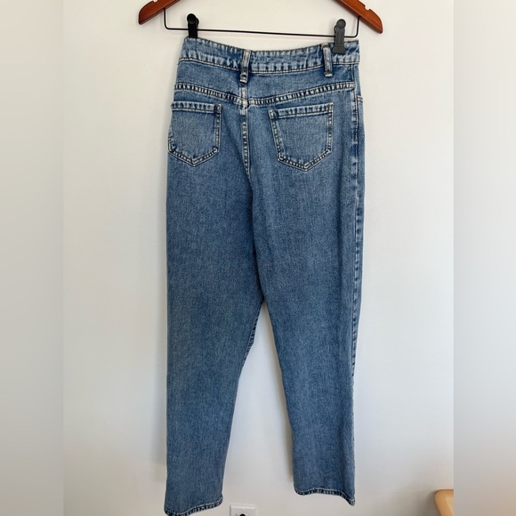 Shein Classic Blue Denim Jeans size small - Picture 3 of 4
